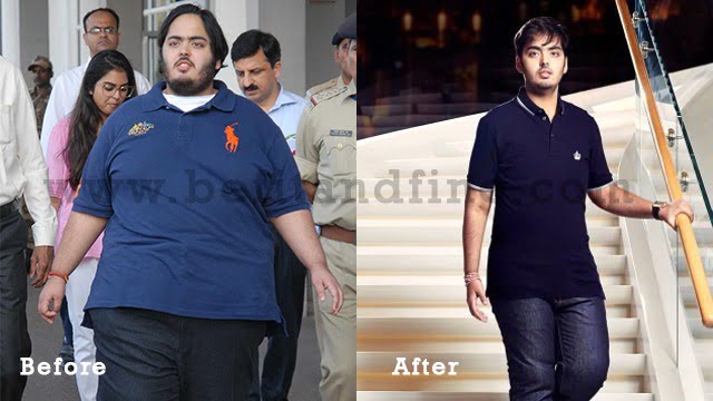 Anant Weight Loss Before After