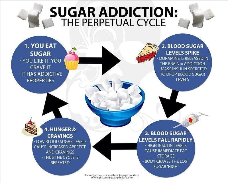 Sugar Addiction The Perpetual Cycle