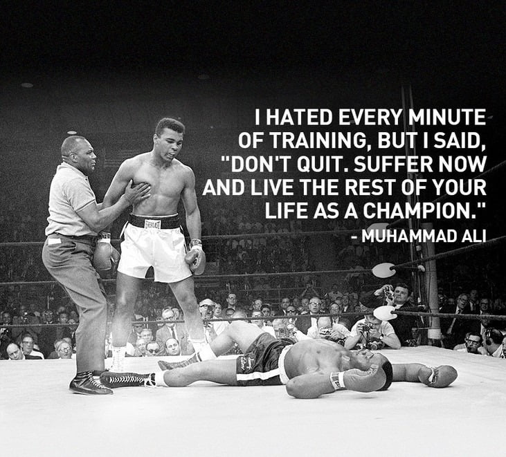 Muhammad Ali Champion Quote