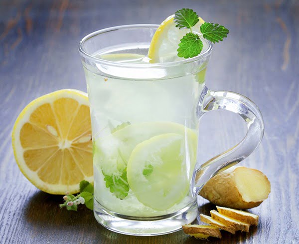 Lemon Ginger Detox Water