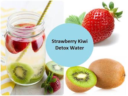 fruit infused detox water