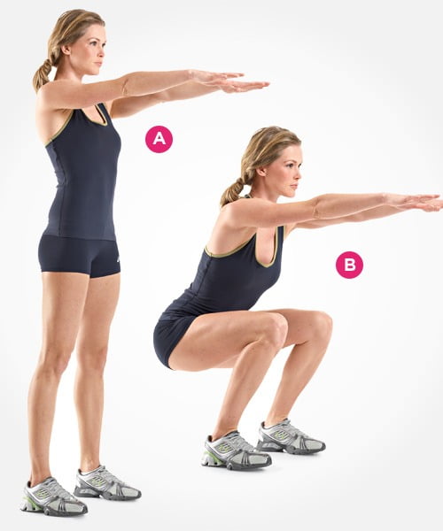 Squat Indoor Exercises