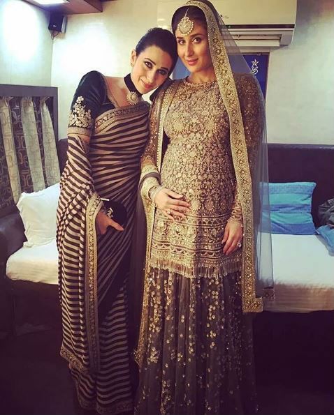 kareena kapoor showing baby bump