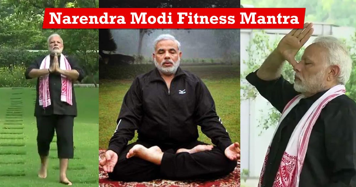Narendra Modi Fitness Mantra