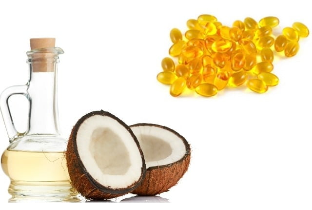 Vitamin E and Coconut Oil for DIY HOMEMADE ANTI AGING EYE CREAM