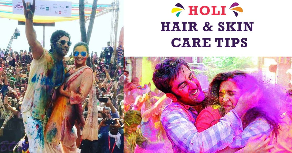 Holi Hair and Skin Care Tips