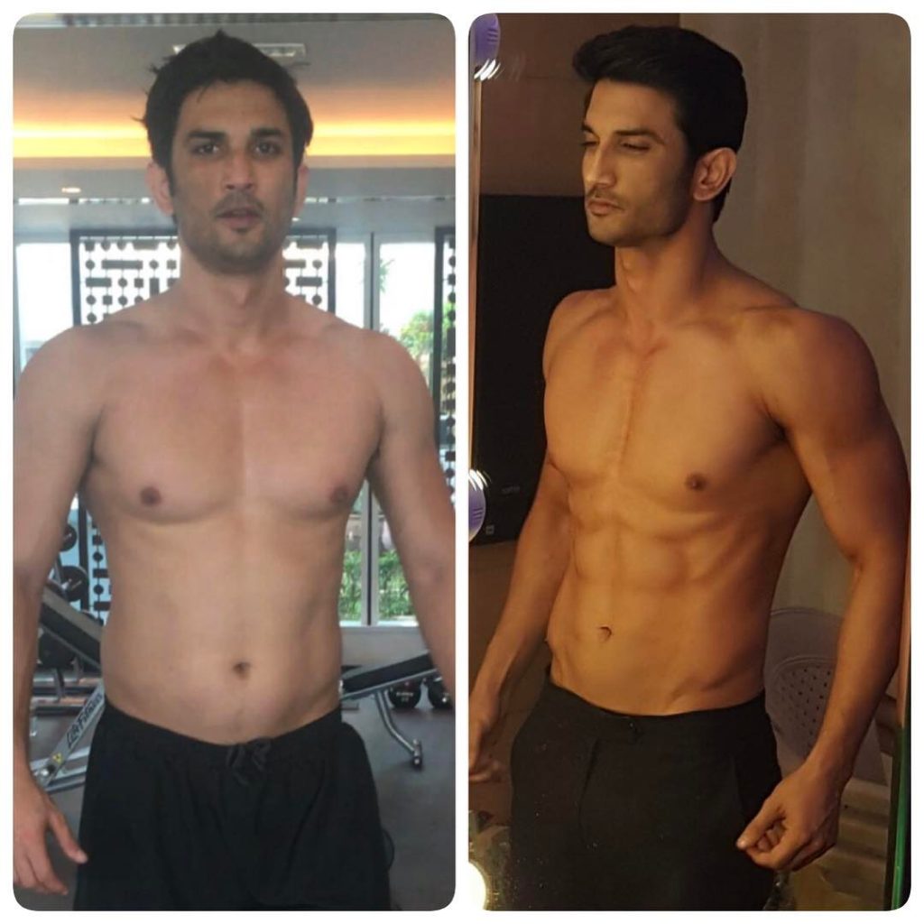 Sushant Singh Rajput Workout Transformation