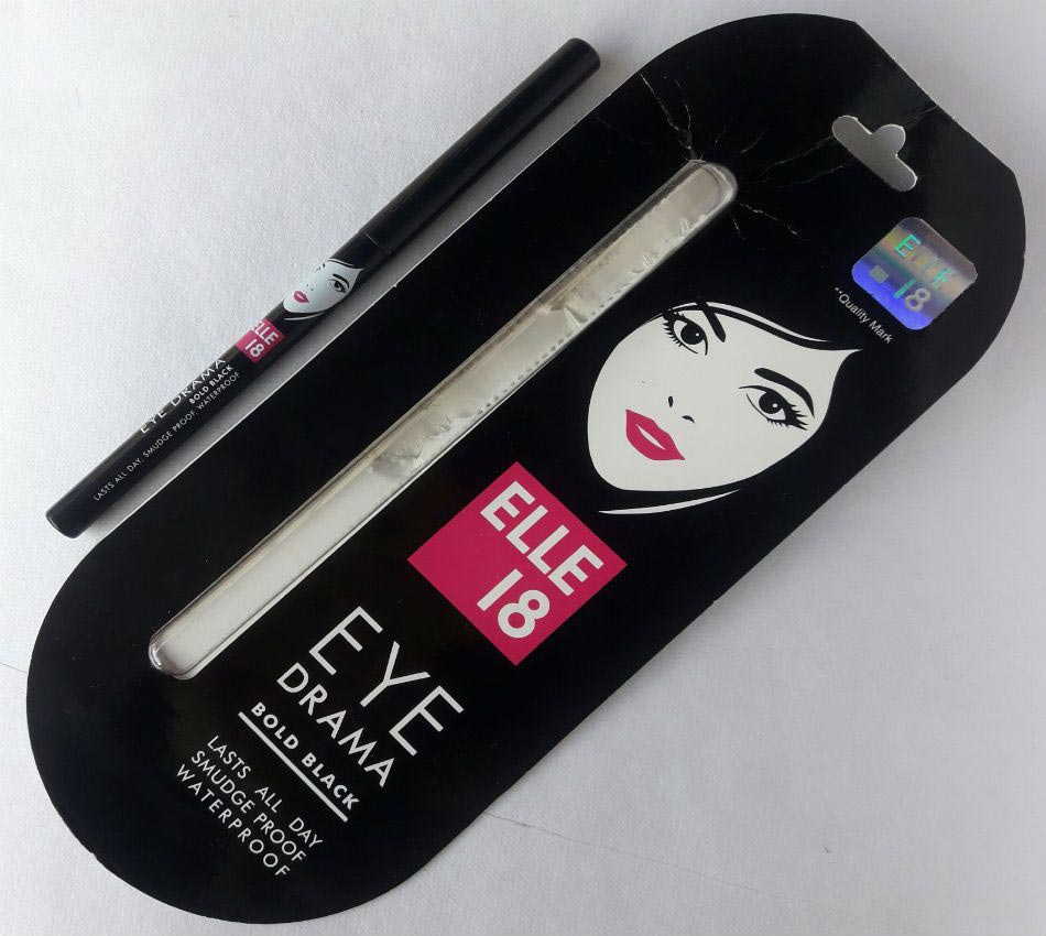 Elle 18 eye drama kajal packaging