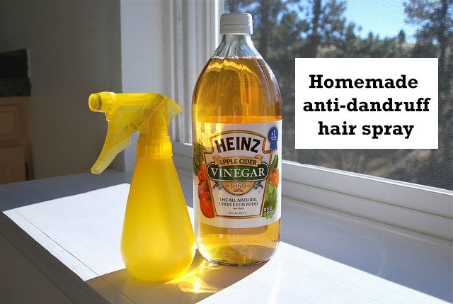 Homemade Anti-dandruff Hair Spray