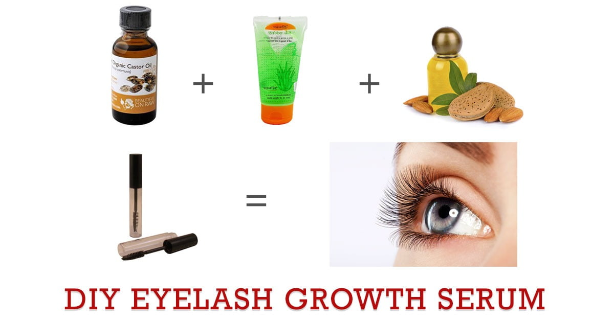 Homemade Eyelash Growth Serum For Longer And Thicker Eyelashes