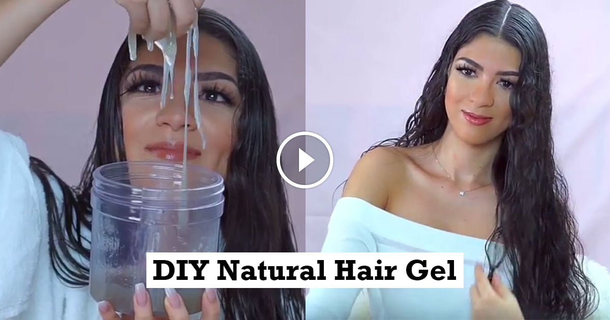 Diy Natural Hair Gel For Wet Hair Style Look