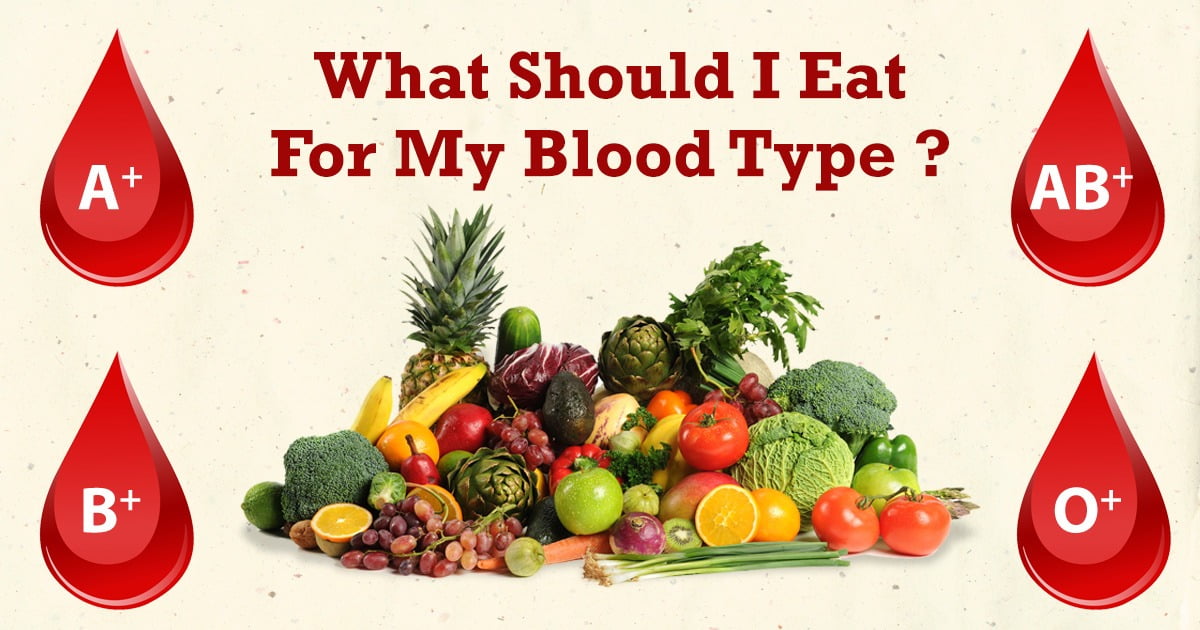 Vegetarian Diet Chart For O Positive Blood Group