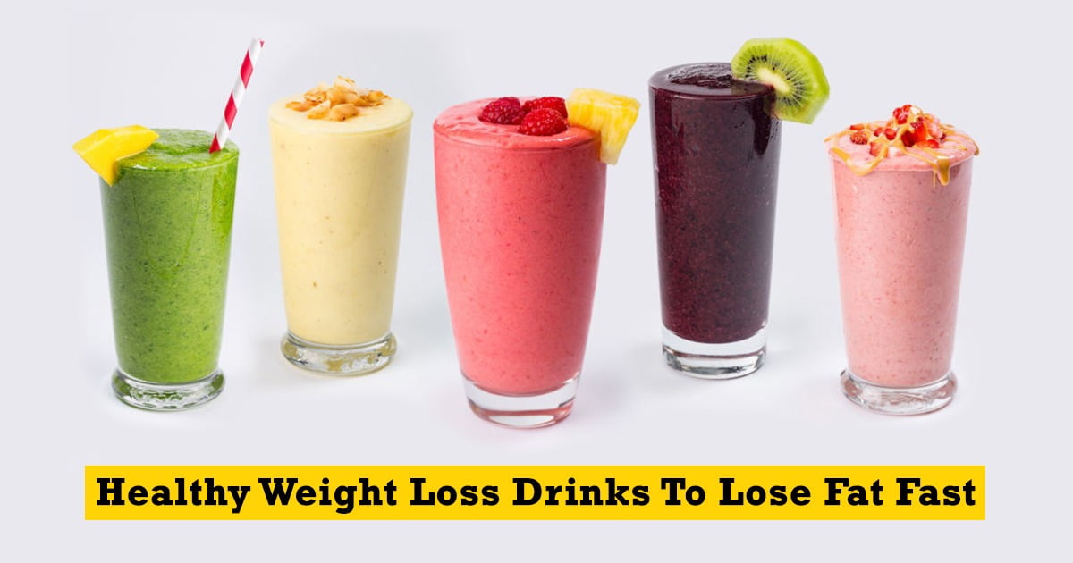 diet drinks to lose weight fast