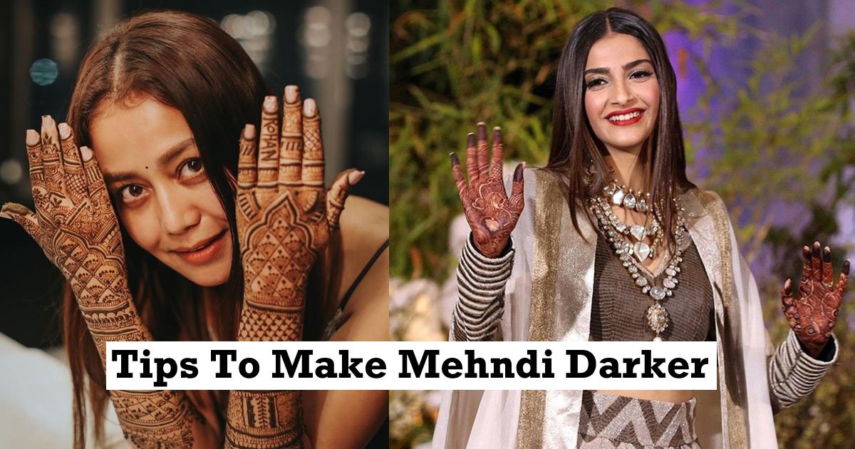 Tips To Make Mehndi Darker