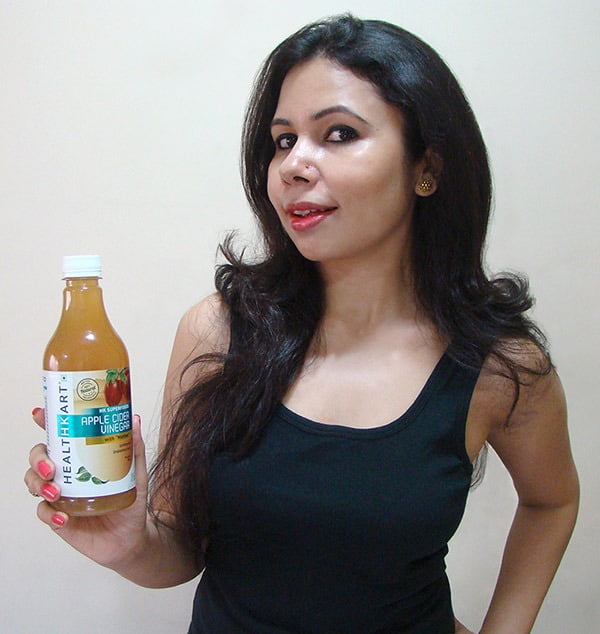 My Experience with HEALTHKART Apple Cider Vinegar With Mother