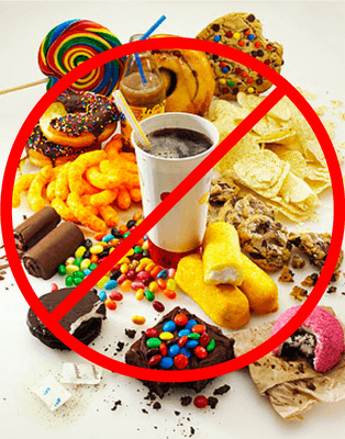 Avoid Sugary foods and Drinks