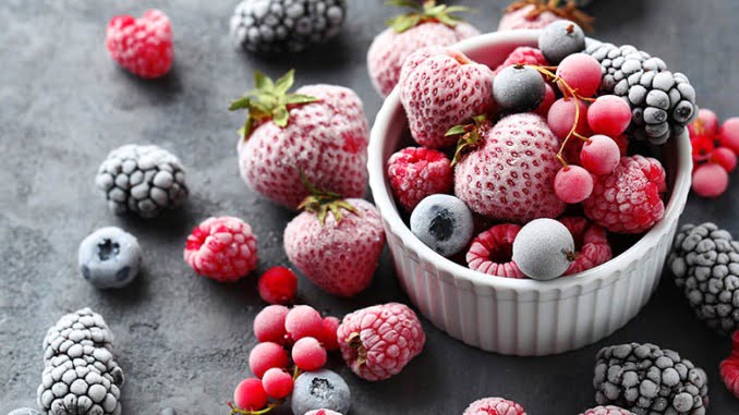 Frozen Berries Best Bedtime Snack Ideas