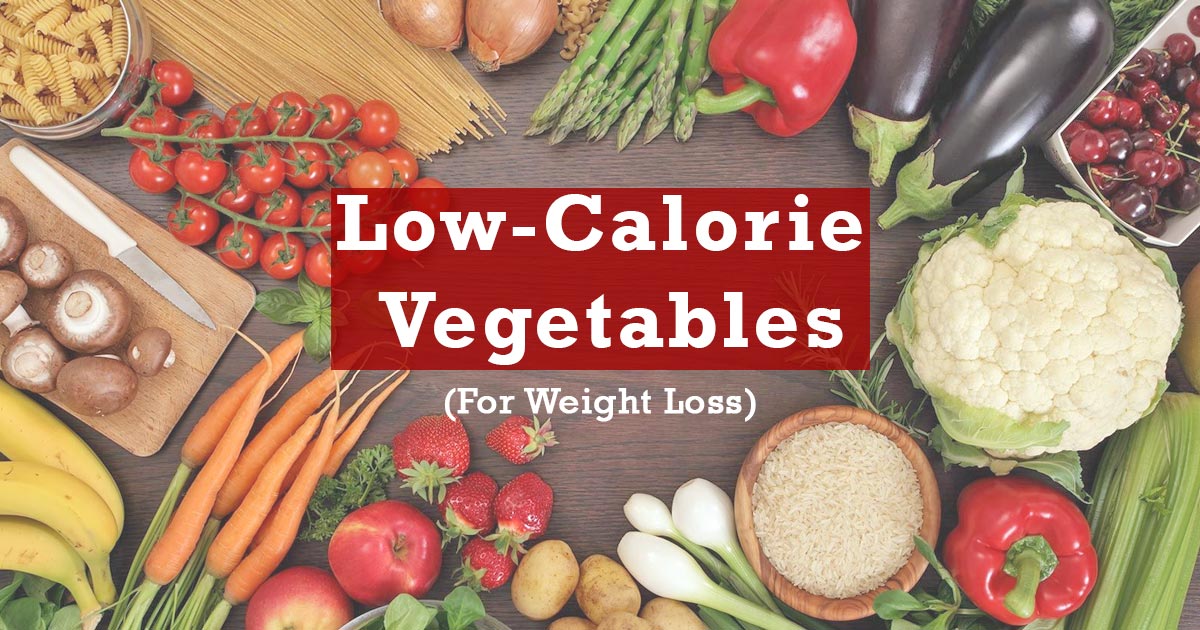 Vegetable low in calories in calories