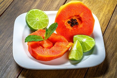 Anti Aging Breakfast Foods Papaya