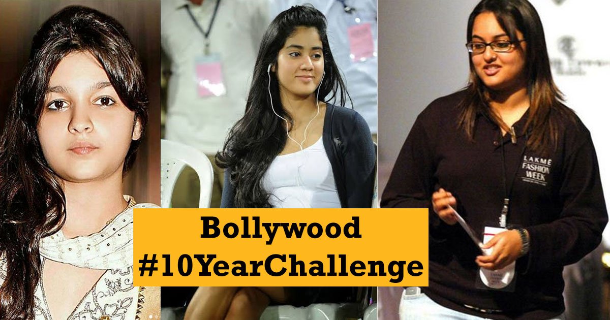 Bollywood 10 Years Challenge