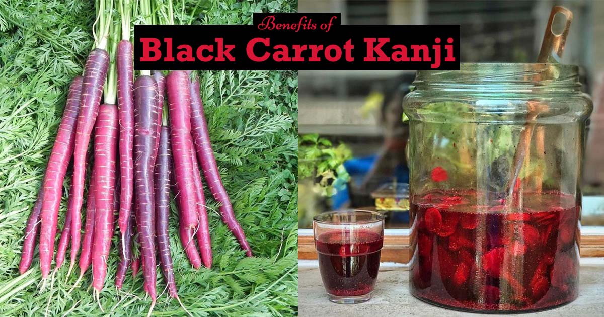 Benefits of Black Carrot Kanji