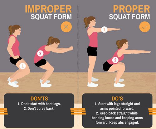 Squats Home Workout