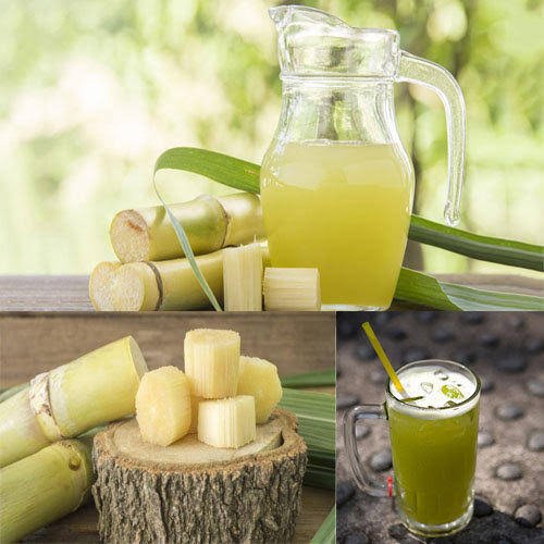 Refreshing Summer Drink Sugarcane Juice