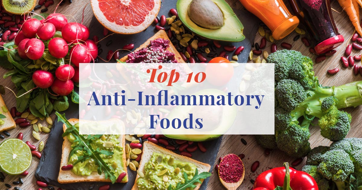 Top10 Anti Inflammatory Foods