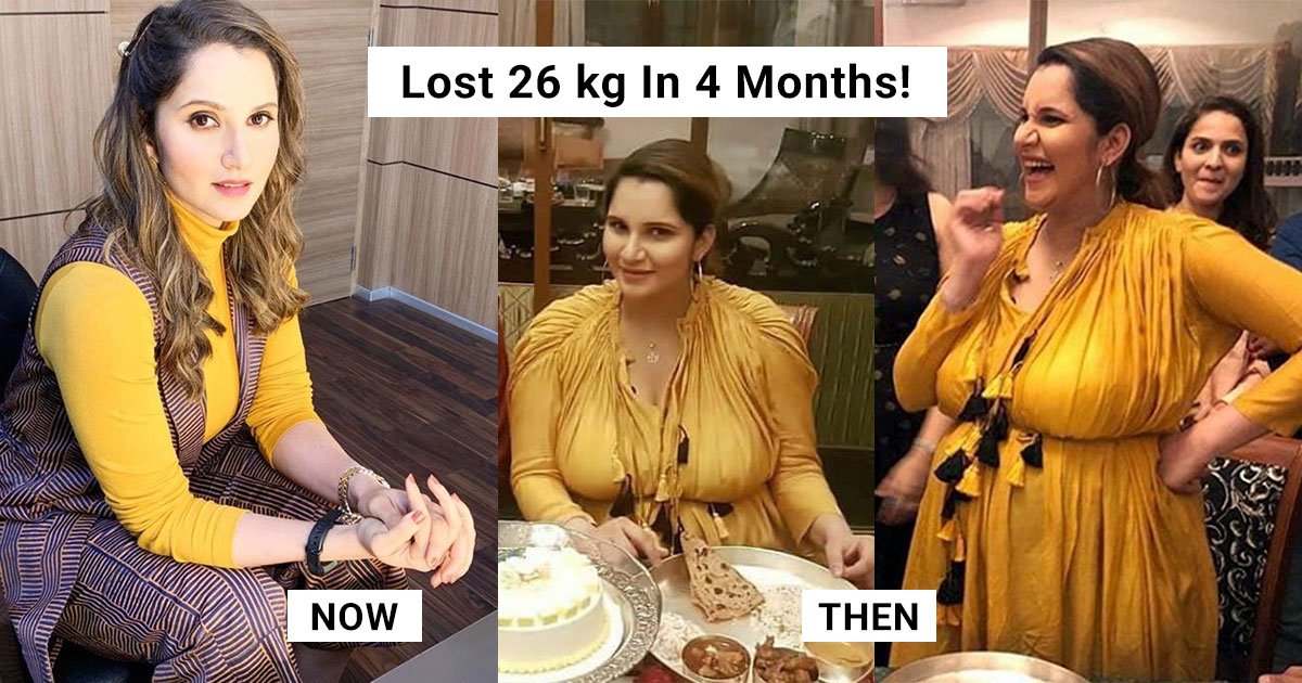 Sania Mirza Weight Loss After Pregnancy