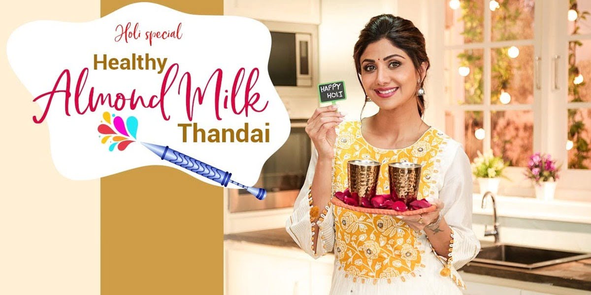 Holi Special Thandai By Shilpa Shetty Kundra Made With Almond Milk
