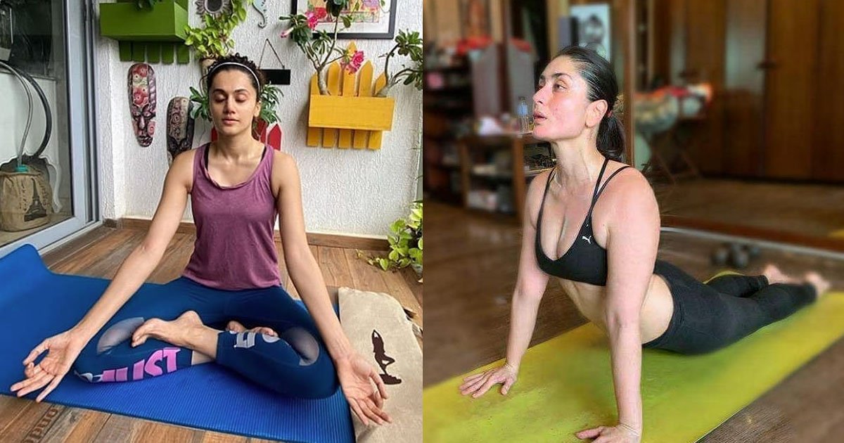 Bollywood Celebrities International Yoga Day 2020