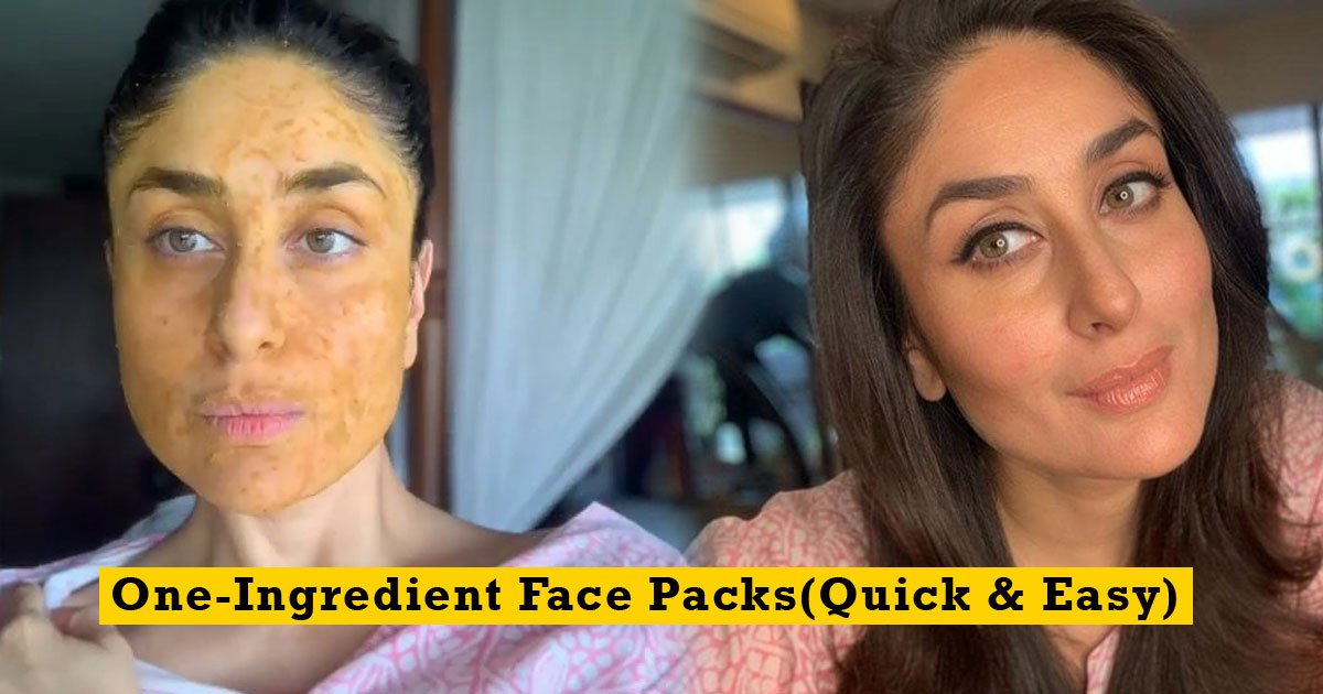 One-Ingredient Face Packs(Quick & Easy)