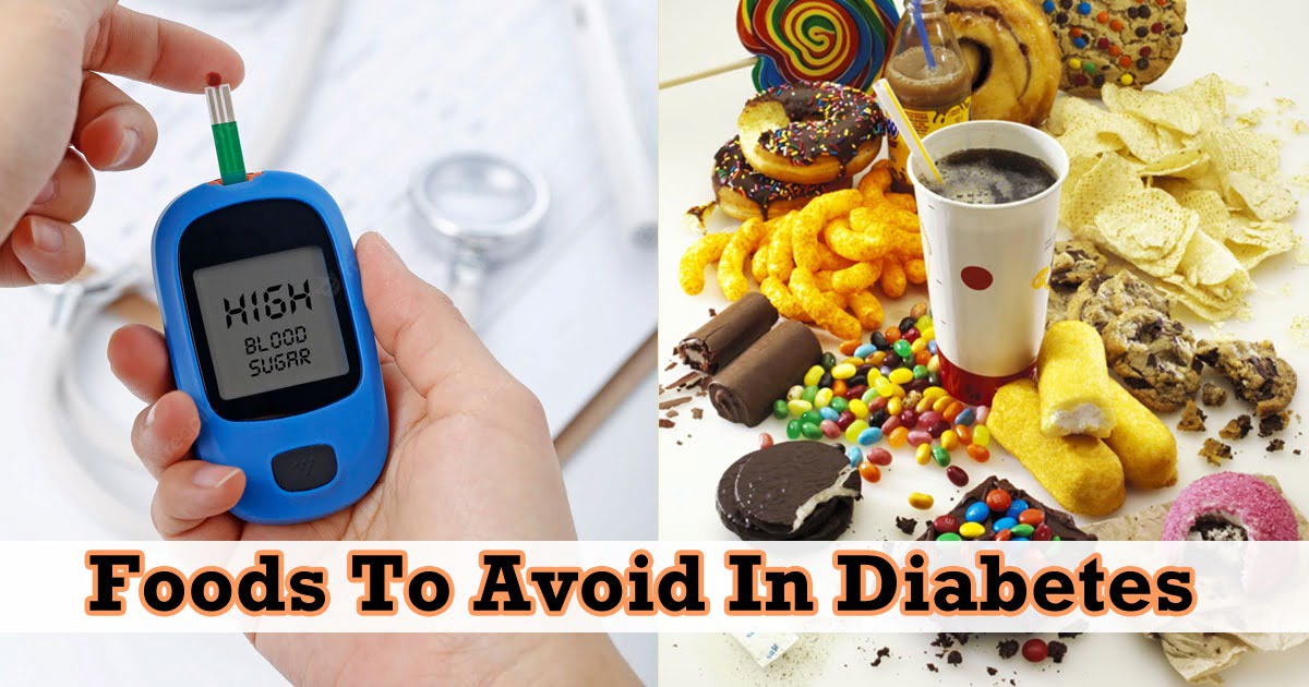 Foods To Avoid In Diabetes